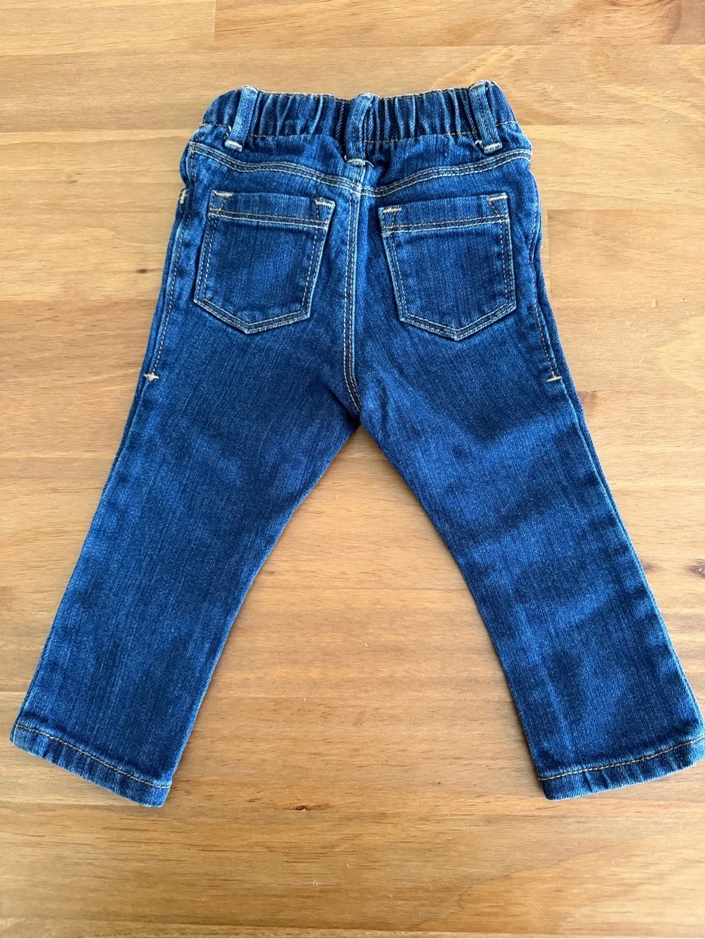 Old Navy Dark Blue Skinny Jeans for Girls Size 18-24M - Picture 3 of 6